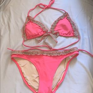 VS pink bikini